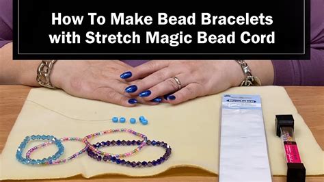 Step-by-step guide to creating a stretch magic beaded bracelet